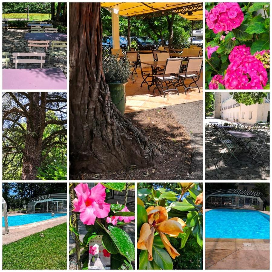 Logis Hotel Restaurant Les Cedres ジョワイユーズ エクステリア 写真